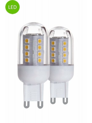 11513 LED-лампа LM-G9-LED 2,5W 300lm 3000K 2 STK EGLO