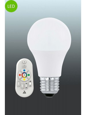 11585 LED-лампа LM-E27 A60 9W RGBW/CCT INKL.FERNBEDIENUN EGLO