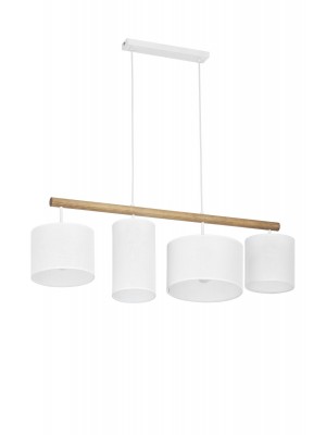 4106 Deva White TK-Lighting Люстра підвіс