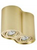 50407-GD RONDO GOLD SL2 ZumaLine Точковий світильник накладний 