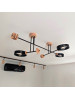 Diamond3Black Стельова люстра Diamond-3 Black Світильник в стилі лофт GAFF