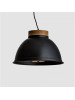 D390Black Світильник підвісний Urban light D390 Люстра сучасна в стилі лофт Black GAFF