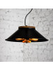 Світильник підвісний Urban light D500 Люстра сучасна в стилі лофт Black GAFF
