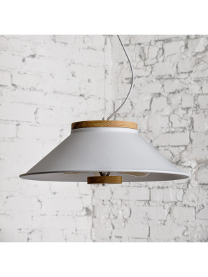 Світильник підвісний Urban light D500 Люстра сучасна в стилі лофт White GAFF