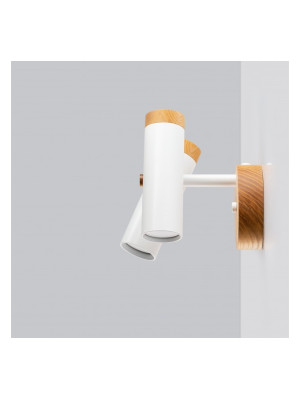 Світильник Urban Light сучасний на стіну double White gaffdesign Бра настінне